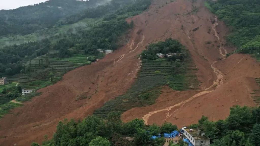 china landslide