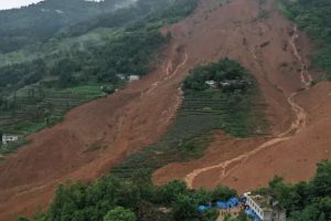 china landslide