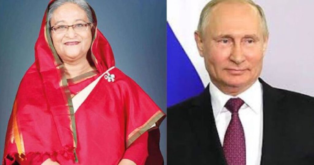 sheikh hasina putin