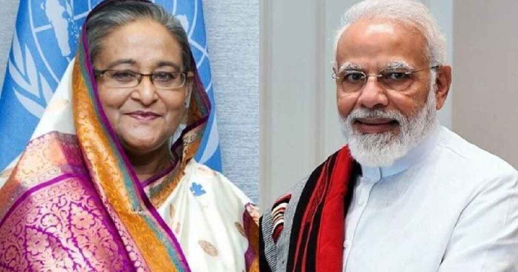 hasina modi dhaka delhi