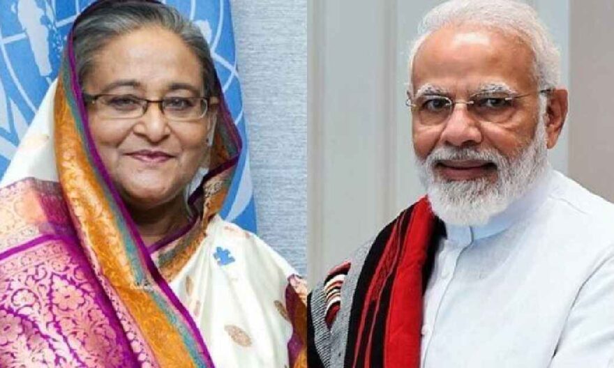 hasina modi dhaka delhi