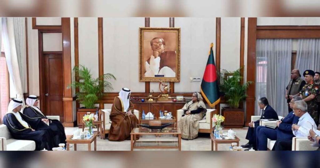 PM Sheikh Hasina Invites UAE Investment in Economic Zones