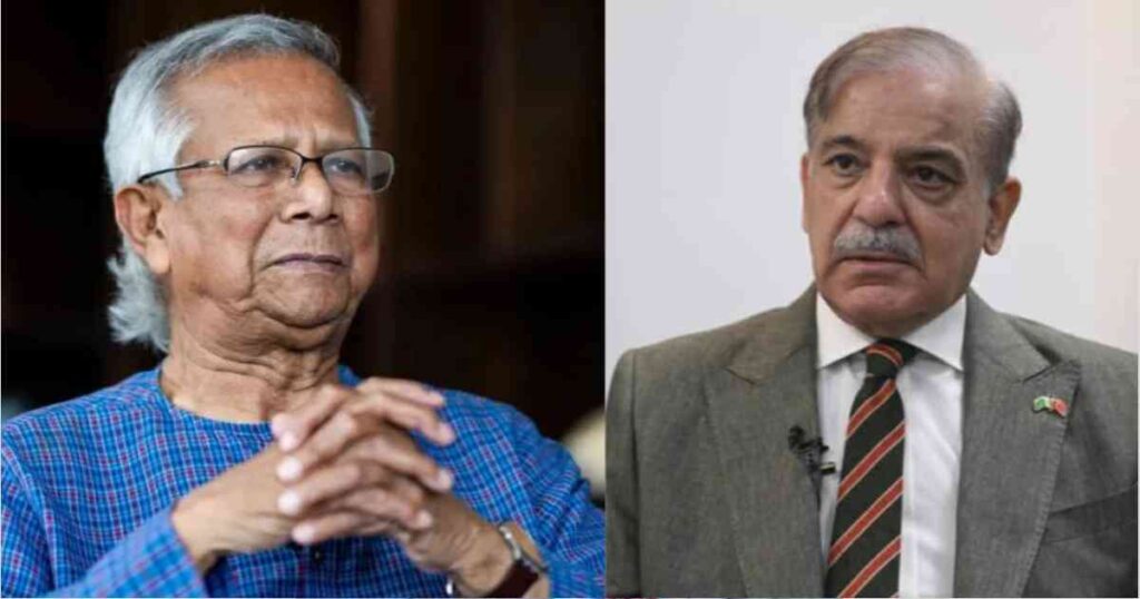 Pakistan PM Shehbaz Sharif Seeks Stronger Ties with Bangladesh Under Yunus's Leadership